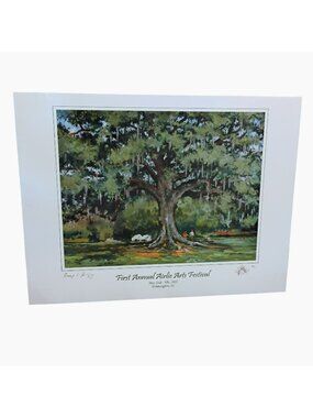 First Annual Airlie Arts Festival 2003 Poster Print, Signed Limited Edition
